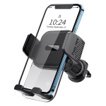 POWERTECH βάση smartphone αυτοκινήτου PT-1238, ταμπλό & αεραγωγών, μαύρη - Image 5