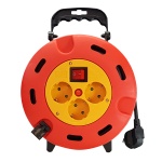 POWERTECH μπαλαντέζα κλειστού τύπου PT-896, 3x schuko, 16A, 5m
