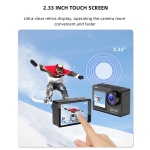 SJCAM action camera SJ8, 2x οθόνες, 4K, 20MP, Wi-Fi, αδιάβροχη, μαύρη - Image 4