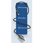 USAMS καλώδιο Micro USB σε USB SJ478, περιστρεφόμενο, 2A, 1m, πράσινο - Image 4