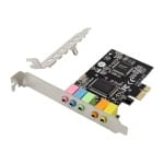POWERTECH κάρτα επέκτασης PCIe σε 6x channel audio ST17, CM8738
