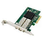 POWERTECH κάρτα επέκτασης PCIe σε Dual SFP ST722, 1000Mbps, JL82576EB