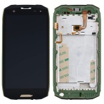 OUKITEL LCD & Touch Panel για OUKITEL WP5000, μαύρη