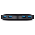 TP-LINK USB hub UH400, 4x θυρών, 5Gbps, USB σύνδεση, μαύρο, Ver. 3.0 - Image 3