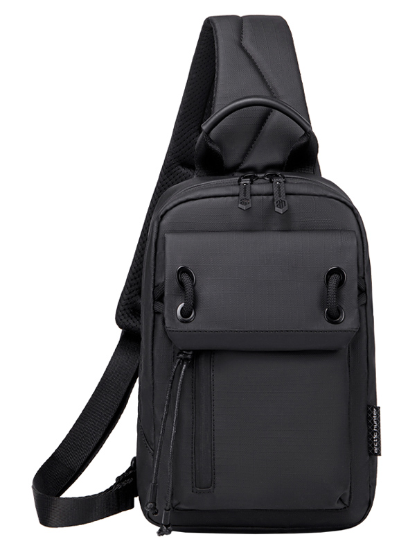 XB00526-BK ARCTIC HUNTER τσάντα Crossbody XB00526 με θήκη tablet, 3L, μαύρη - Image 1