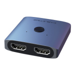 CABLETIME HDMI switch CT-HS4K, 2 σε 1, 4K, bidirectional, γκρι