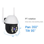 VSTARCAM smart IP κάμερα CS661, IP65, 3MP, WiFi, PTZ - Image 8