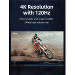 CABLETIME HDMI switch CT-HS8K2-AG, 2 σε 1, 8K/60Hz, 4K/120Hz, γκρι - Image 3