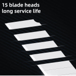 DELI ανταλλακτικές λεπίδες DL-DPJ09B για κοπίδι, 18mm, 10τμχ - Image 2