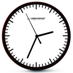 ESPERANZA Ρολόι τοίχου Budapest EHC010W, 20cm, λευκό