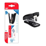 MP mini συρραπτικό με ανταλλακτικά PA636, 24/6-26/6, 10 φύλλα, μαύρο