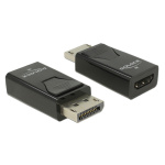 DELOCK αντάπτορας DisplayPort σε HDMI 66234, 4K/30Hz, Passive, μαύρος