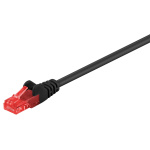 GΟOBAY καλώδιο δικτύου 68682, CAT 6 U/UTP, CCA, PVC, 3m, μαύρο