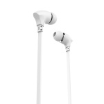 CELEBRAT earphones με μικρόφωνο G3, 3.5mm σύνδεση, Φ10mm, 1.2m, λευκά - Image 2