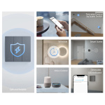 SONOFF smart διακόπτης M5-2C-86, διπλός, WiFi, γκρι - Image 3