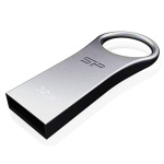 SILICON POWER USB Flash Drive Firma F80, 32GB, USB 2.0, ασημί - Image 4