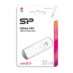 SILICON POWER USB Flash Ultima U03, 32GB, USB 2.0, λευκό - Image 3