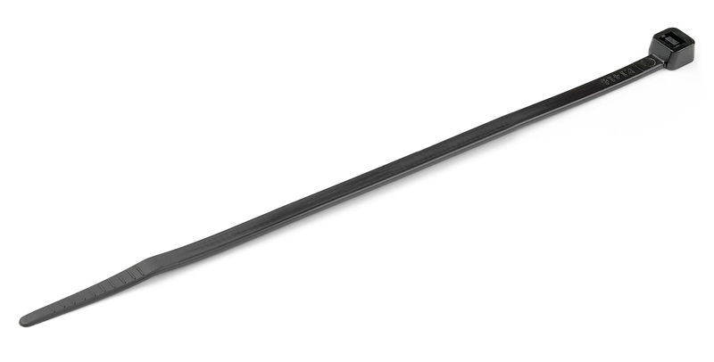 TIES-048 POWERTECH δεματικά καλωδίων TIES-048, 200x3.6mm, μαύρα, 100τμχ - Image 1