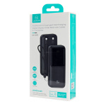 USAMS power bank US-CD212 με καλώδια, 4x έξοδοι, 20000mAh, 20W, μαύρο - Image 6