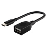 CABLETIME καλώδιο USB-C σε USB CMAF2, 480Mbps, 0.15m, μαύρο