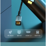CABLETIME καλώδιο HDMI 2.1 CT-HM8K, 8K/60Hz, 48Gbps, 28AWG, 3m, μαύρο - Image 4