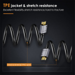 CABLETIME καλώδιο HDMI 2.0 CT-PHE2G, 4K/60Hz, 5m, μαύρο - Image 3