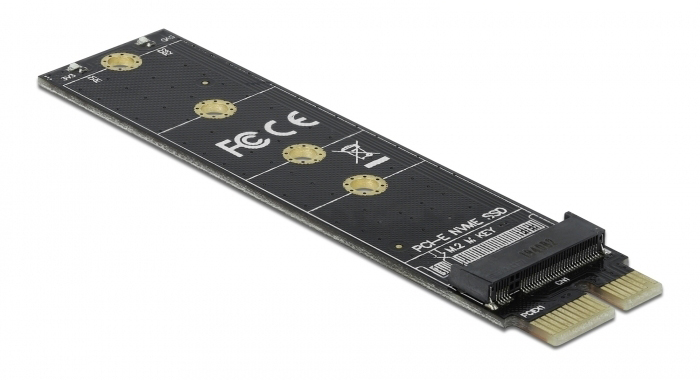 64105 DELOCK Κάρτα Επέκτασης PCI-e σε M.2 Key M 64105, NVMe - Image 1