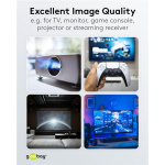 GOOBAY καλώδιο HDMI 2.1 65561 με Ethernet, 8K/60Hz, 48 Gbps, 40m, μαύρο - Image 8