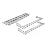 DELOCK Keystone patch panel 66879, 19"/2U, 48x ports, γκρι - Image 3