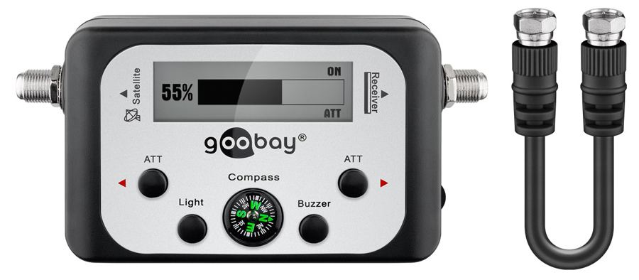 67140 GOOBAY SAT finder με ψηφιακή οθόνη 67140 - Image 1