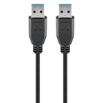 GOOBAY καλώδιο USB 3.0 93928, 5 Gbps, 1.8m, μαύρο