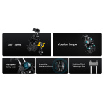 ULEFONE βάση ποδηλάτου για smartphone Armor Mount Pro AM01, μαύρη - Image 2