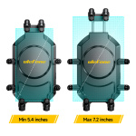 ULEFONE βάση ποδηλάτου για smartphone Armor Mount Pro AM01, μαύρη - Image 3