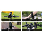 ULEFONE βάση ποδηλάτου για smartphone Armor Mount Pro AM01, μαύρη - Image 4