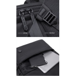 ARCTIC HUNTER τσάντα πλάτης B00536 με θήκη laptop 15.6", 21L, μαύρη - Image 3