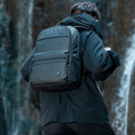 ARCTIC HUNTER τσάντα πλάτης B00536 με θήκη laptop 15.6", 21L, μαύρη - Image 7