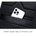 ARCTIC HUNTER τσάντα πλάτης B00672 με θήκη laptop 15.6", 15L, μαύρη - Image 8