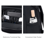 ARCTIC HUNTER τσάντα πλάτης B00684 με θήκη laptop 15.6", 18.5L, μαύρη - Image 6