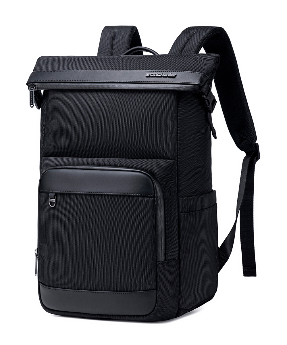 B00684-BK ARCTIC HUNTER τσάντα πλάτης B00684 με θήκη laptop 15.6", 18.5L, μαύρη - Image 1