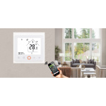 Smart θερμοστάτης πετρελαίου BHT-002-GBLW, WiFi, χωνευτός, λευκός - Image 2