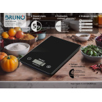 BRUNO BRN-0208 Ψηφιακή Ζυγαριά Κουζίνας 1gr/5kg "Scale in Black" - Image 3