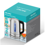 BRUNO BRN-0213 Βραστήρας νερού ανοξείδωτος 1.7L 2200W, Inox - Image 8