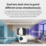 VSTARCAM smart κάμερα C992DR, 3MP, dual lens, Wi-Fi, PTZ, SD - Image 5
