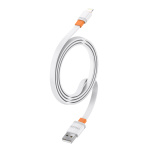 CELEBRAT καλώδιο Lightning σε USB CB-33L, flat, 2.4A, 1m, λευκό - Image 3