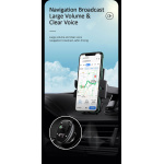 USAMS FM transmitter με οθόνη US-CC115, 2x USB, SD card, 3.4A, μαύρο - Image 7