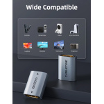 CABLETIME αντάπτορας HDMI CT-HEF8K-AG, 8K/60Hz, 4K/120Hz, 48 Gbps, γκρι - Image 6
