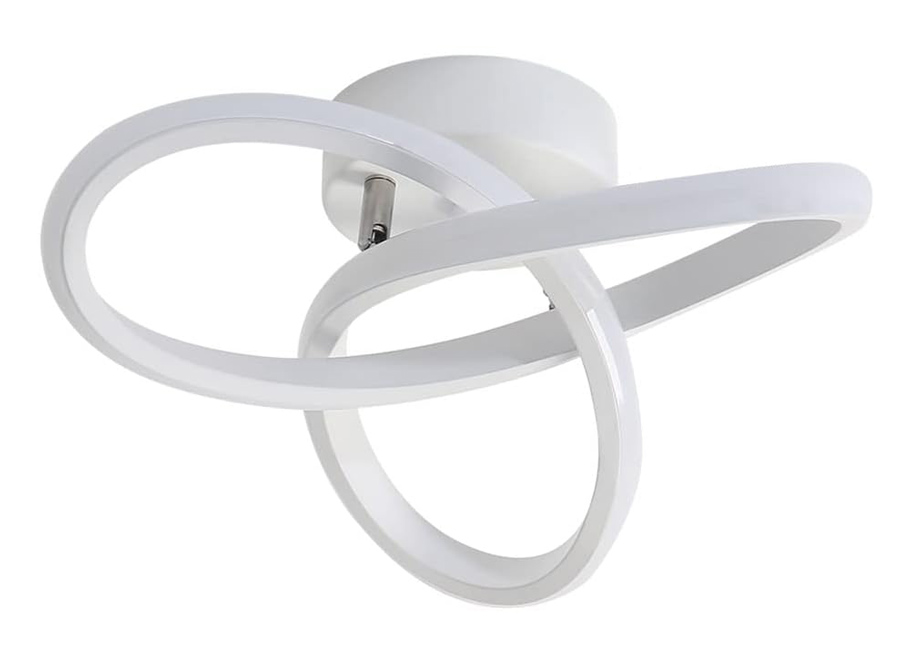 HLL-0114 POWERTECH LED φωτιστικό οροφής HLL-0114, 18W, 4000K, 26x26x12cm, λευκό - Image 1