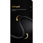 USAMS earphones με μικρόφωνο US-SJ482, USB-C σύνδεση, Φ10mm, 1.2m, μαύρα - Image 4