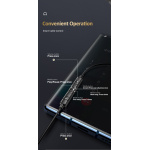 USAMS earphones με μικρόφωνο US-SJ482, USB-C, Φ10mm, 1.2m, πράσινα - Image 5