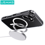 USAMS θήκη Ice Magnet US-BH892 για iPhone 16 Pro Max, διάφανη - Image 3
